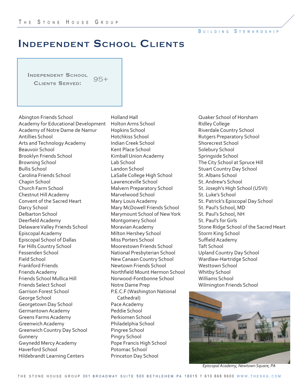 Independent School Clients