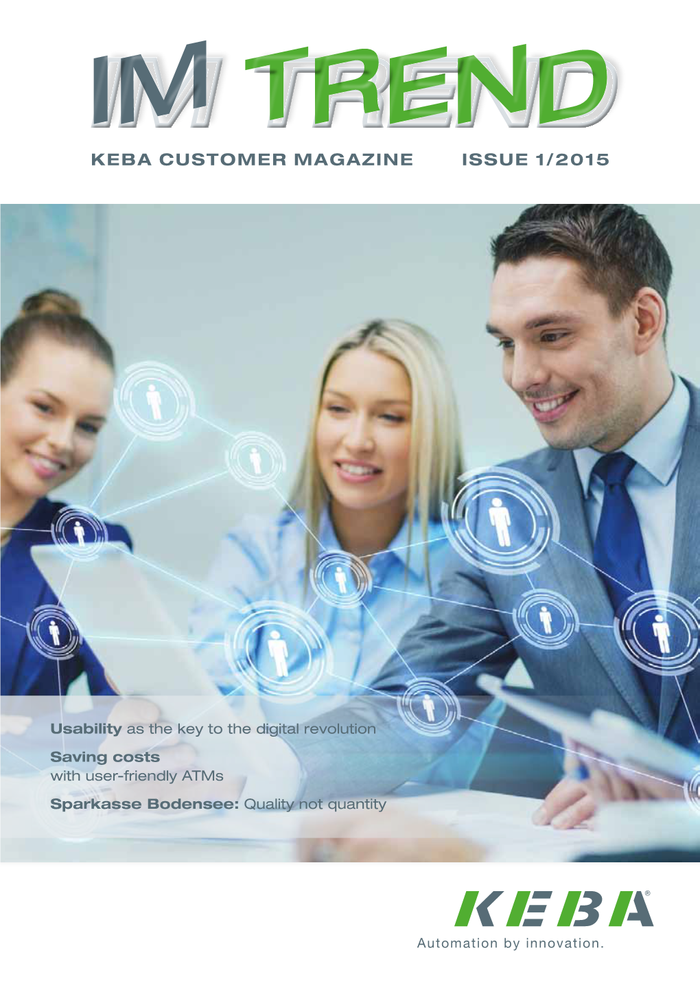 Keba Customer Magazine Issue 1/2015