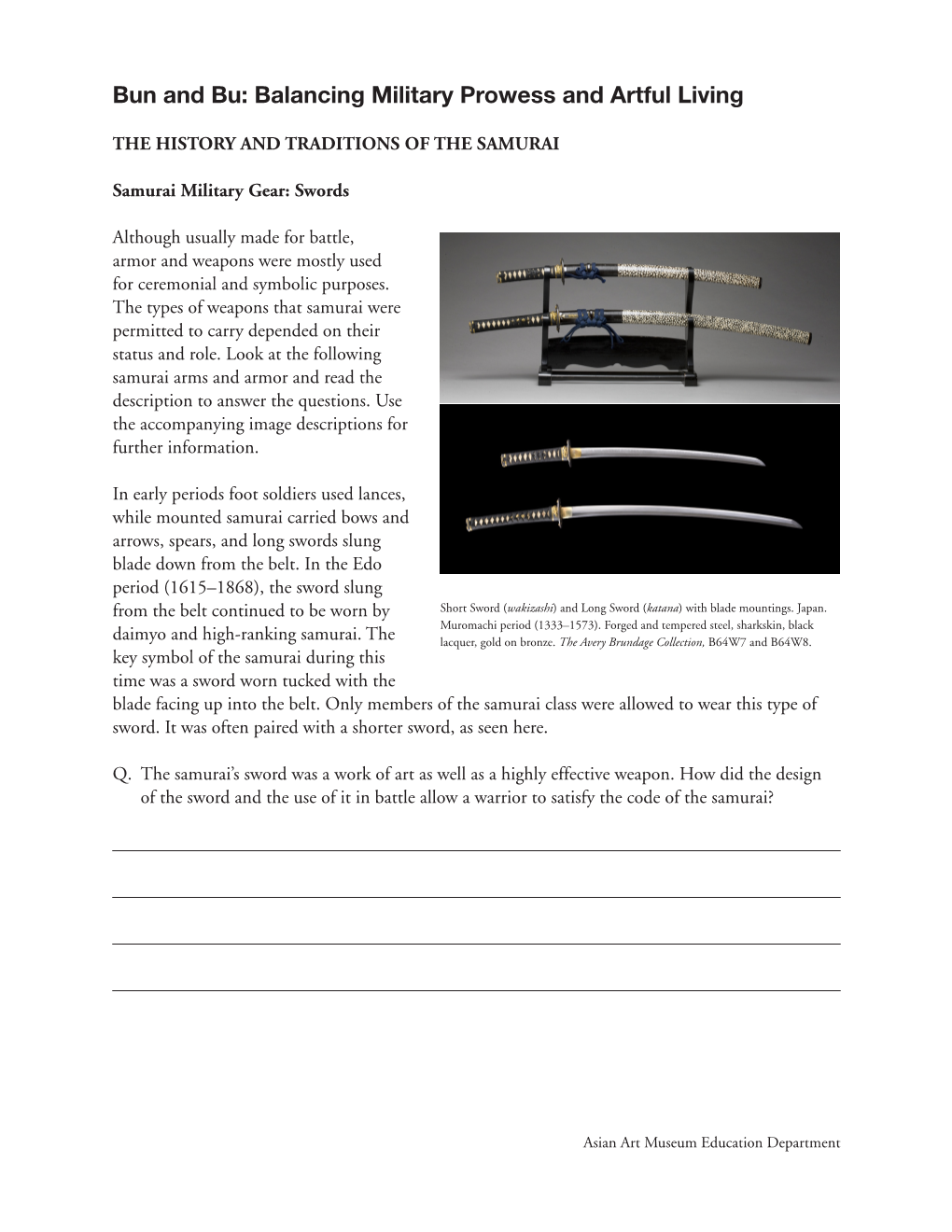 Samurai Military Gear (PDF)