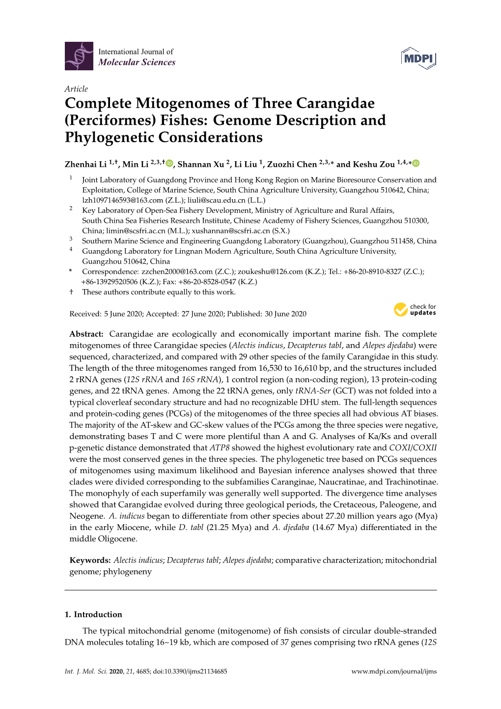 Genome Description and Phylogenetic Considerations