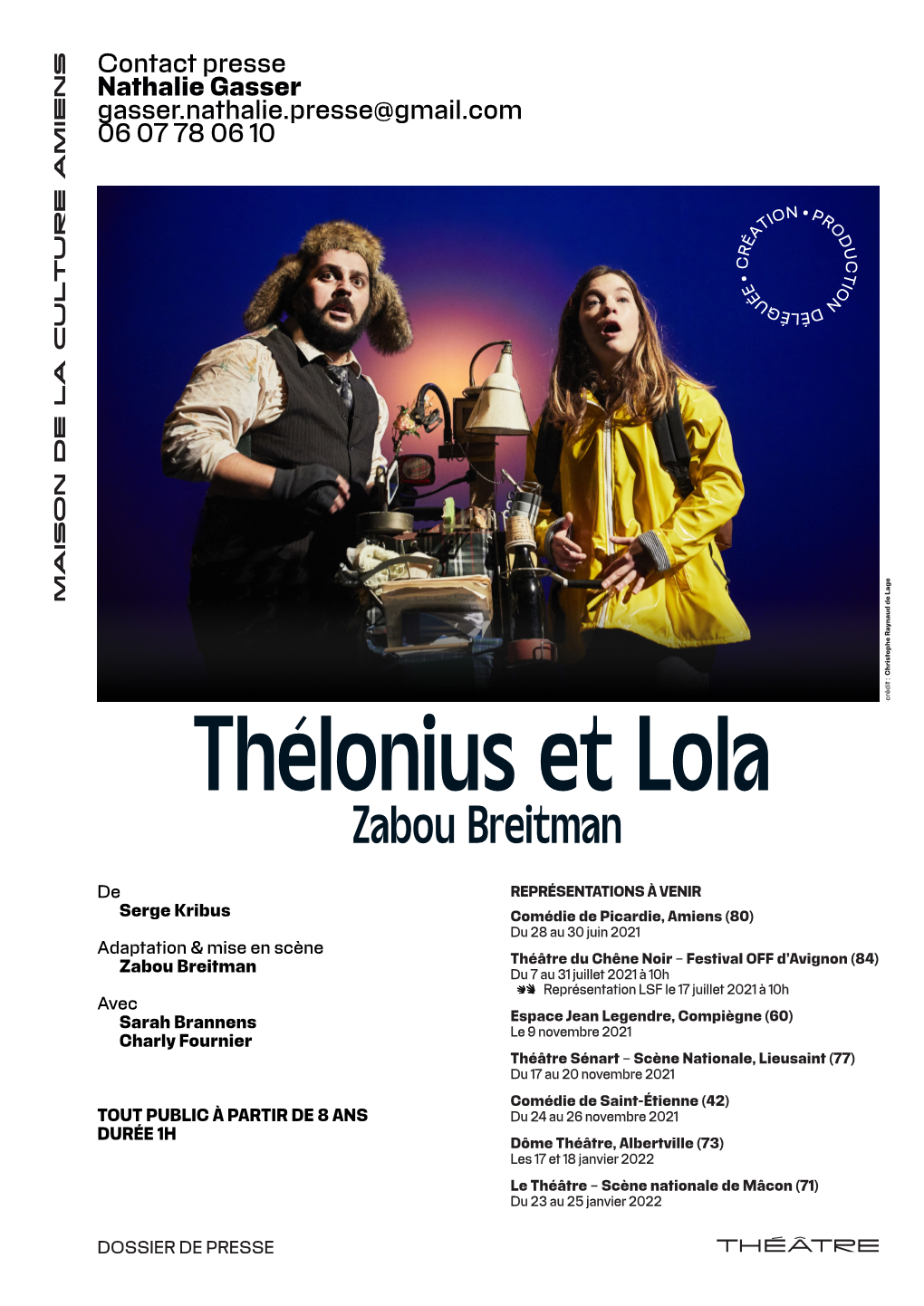 Thélonius Et Lola Zabou Breitman