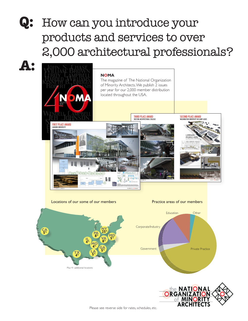 How Can You Introduce Your Products and Services to Over 2000 Architectural Professionals?