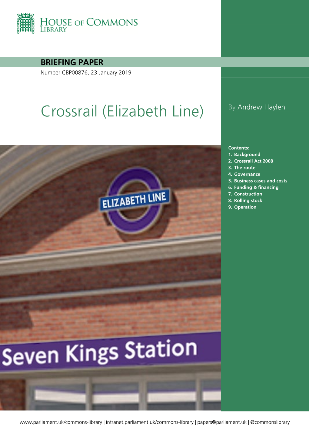 Crossrail (Elizabeth Line)