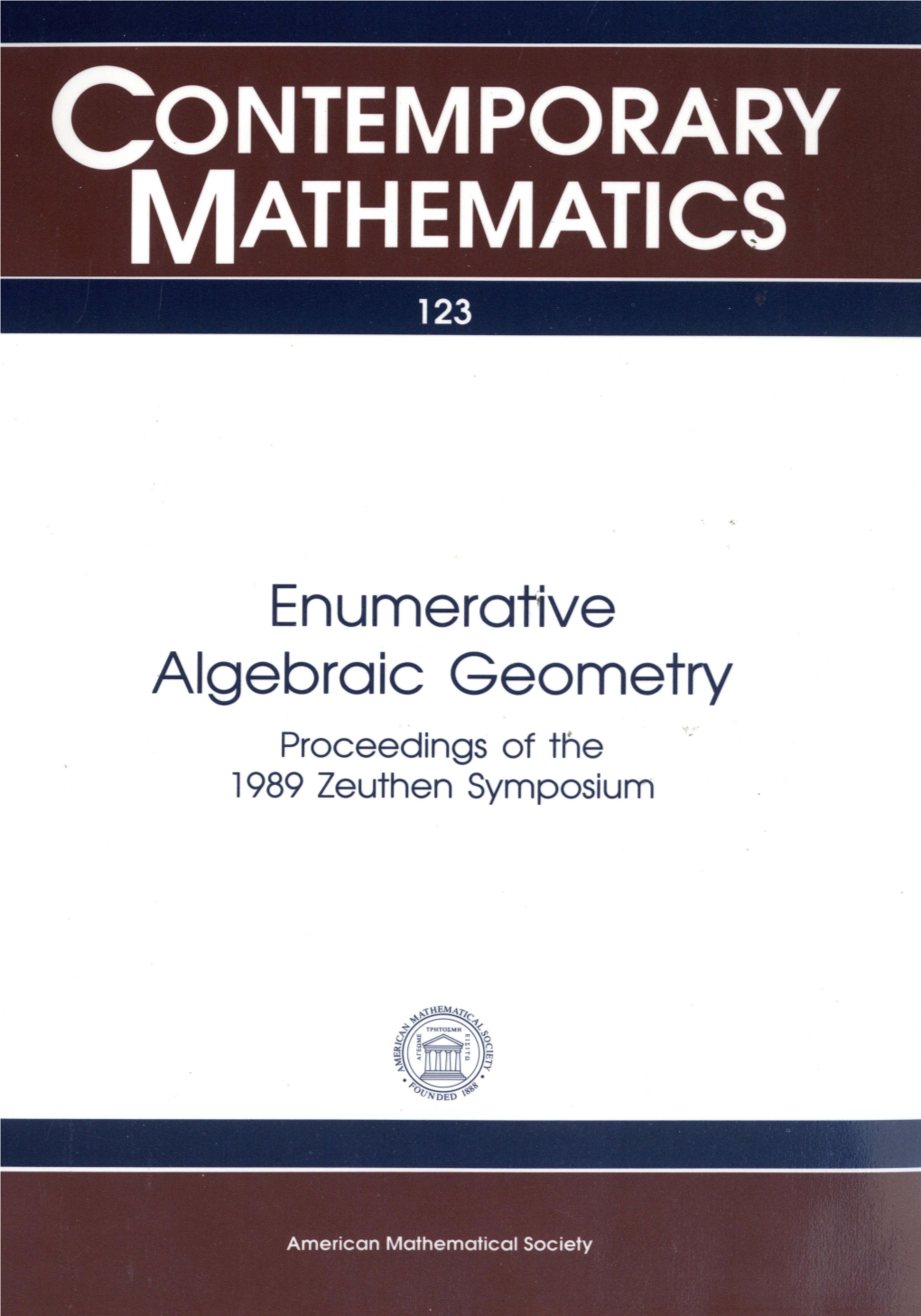Contemporary Mathematics 123