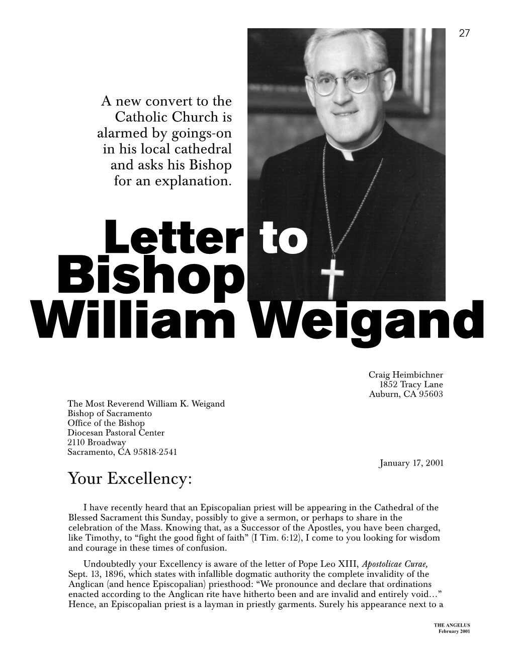 Letter to Bishop Weigand.Qxd