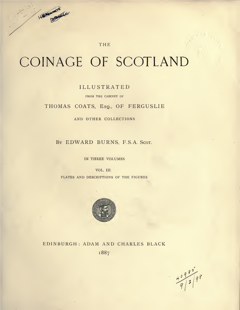 The Coinage of Scotland