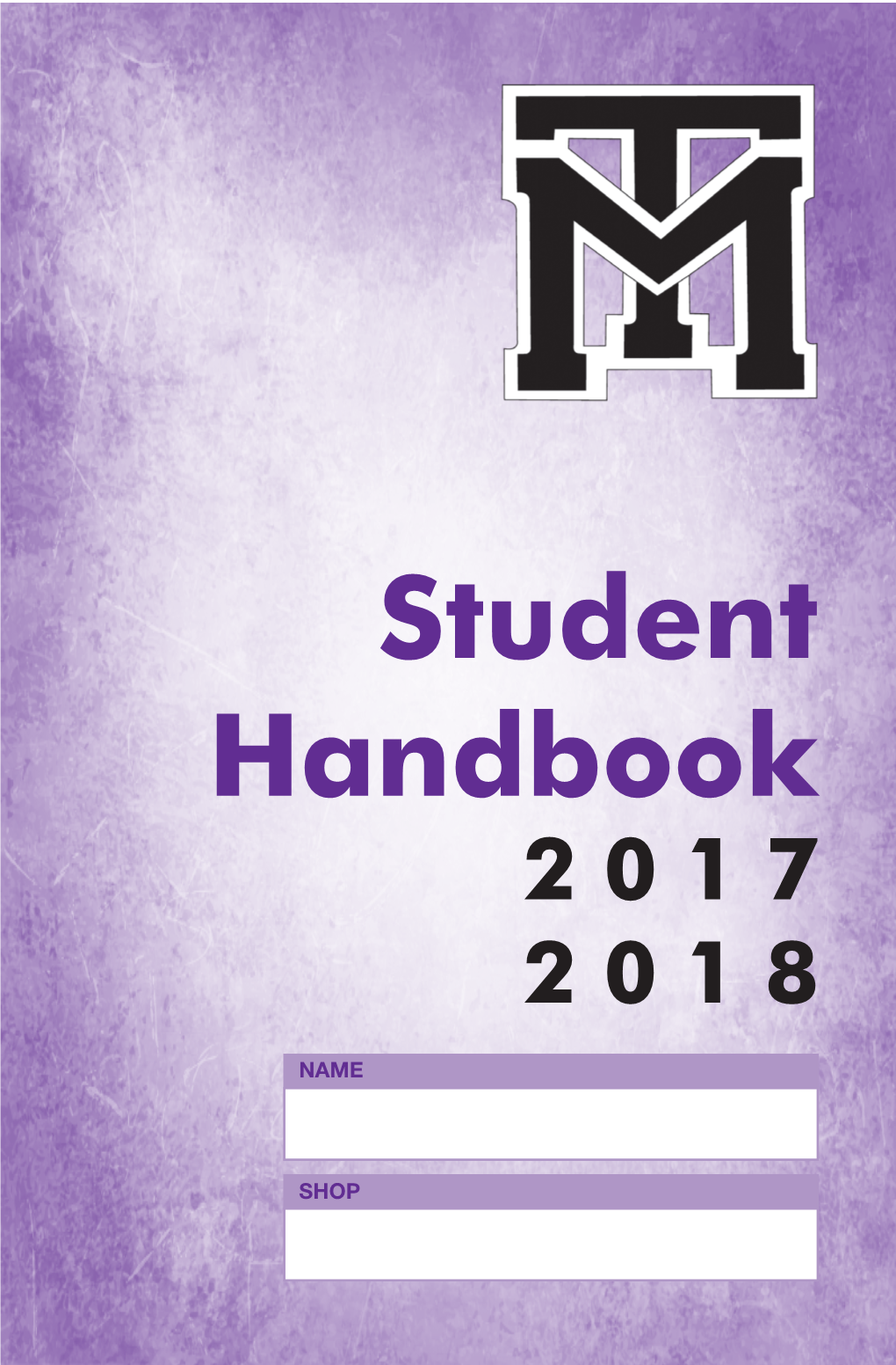 Student Handbook 2 0 1 7 2 0 1 8
