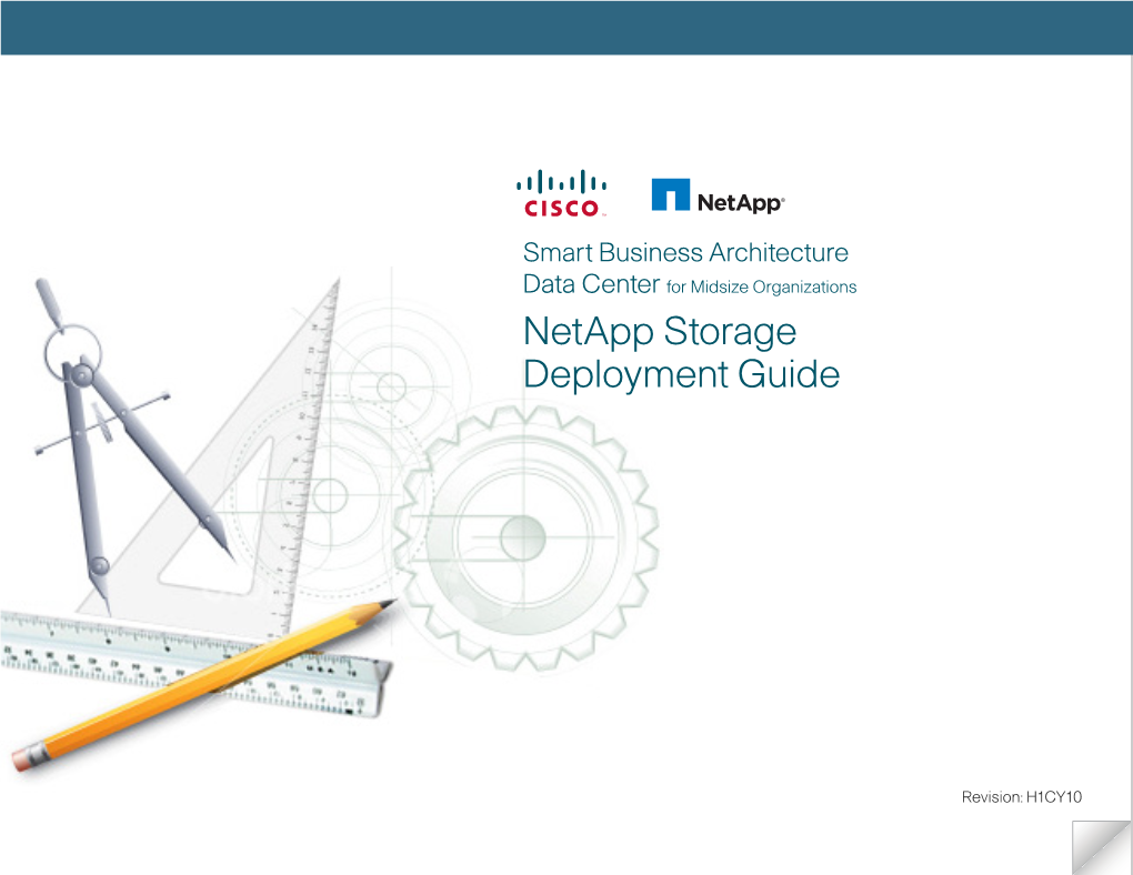 Netapp Storage Deployment Guide