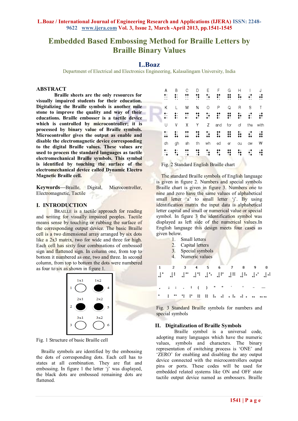 Embedded Based Embossing Method for Braille Letters by Braille Binary Values