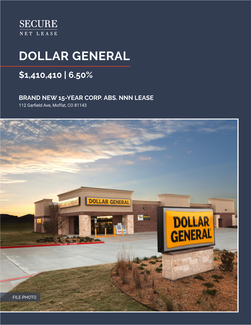 Dollar General $1,410,410 | 6.50%