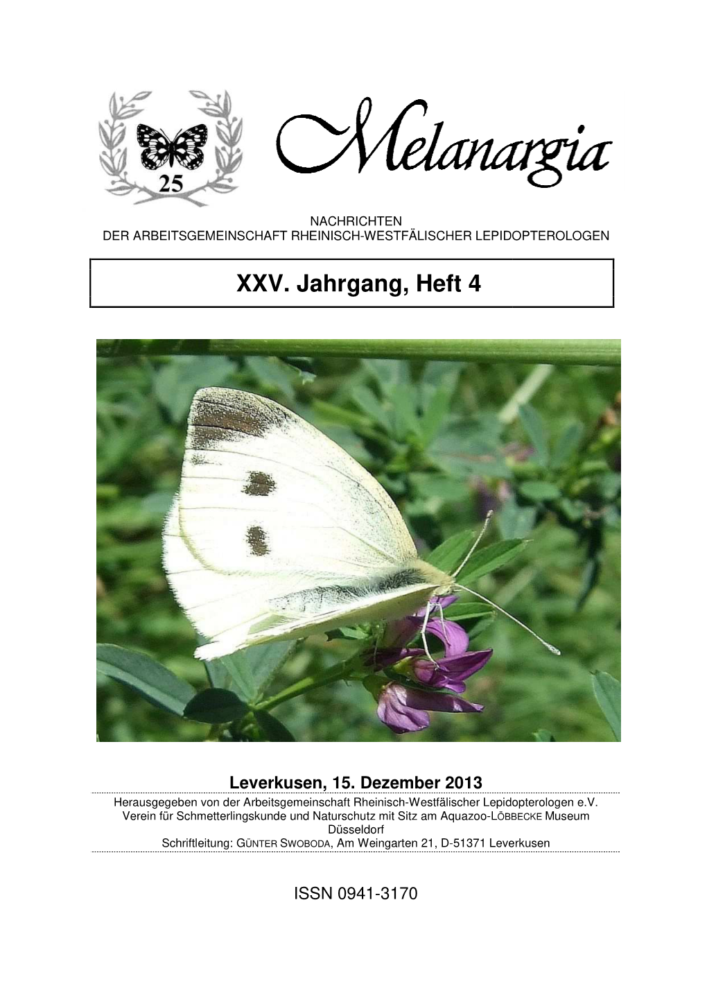 Melanargia 25 Heft 4