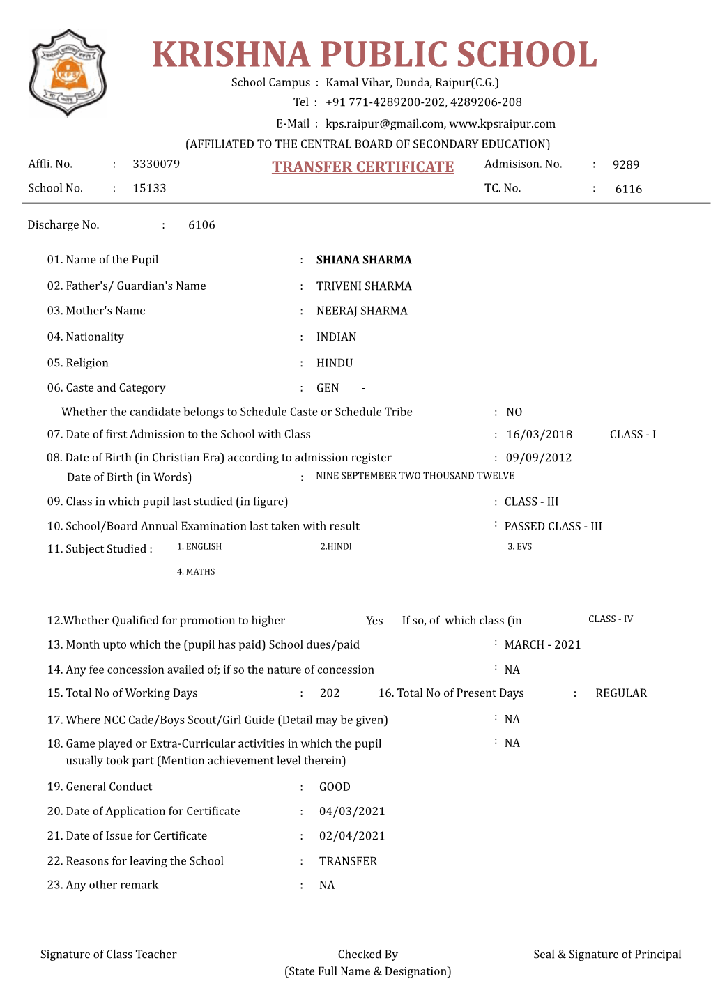 1-KPS RAIPUR TC.Pdf