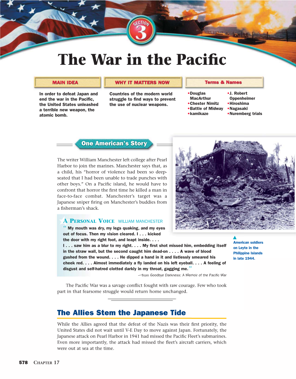 The War in the Pacific