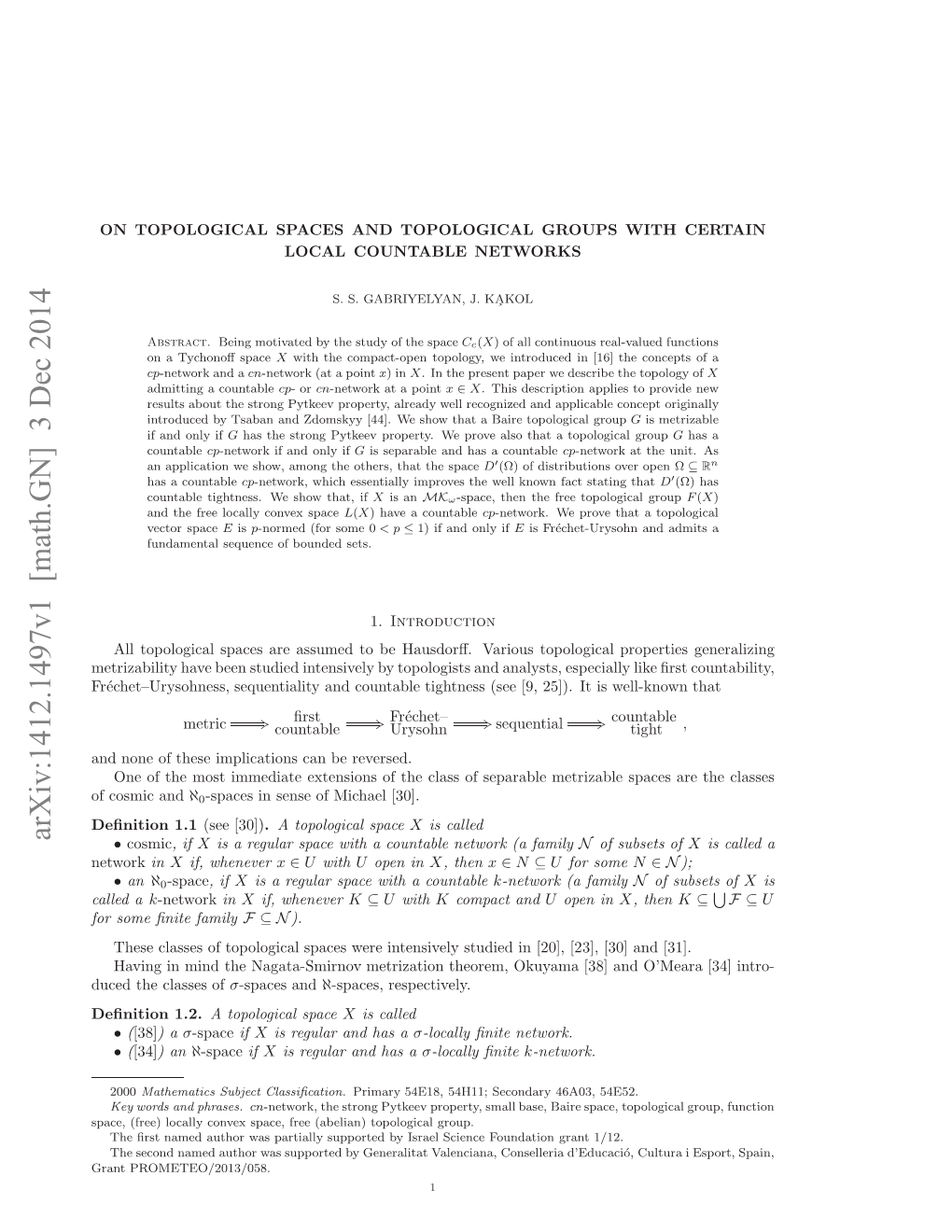 On Topological Spaces and Topological Groups with Certain Local Countable Networks