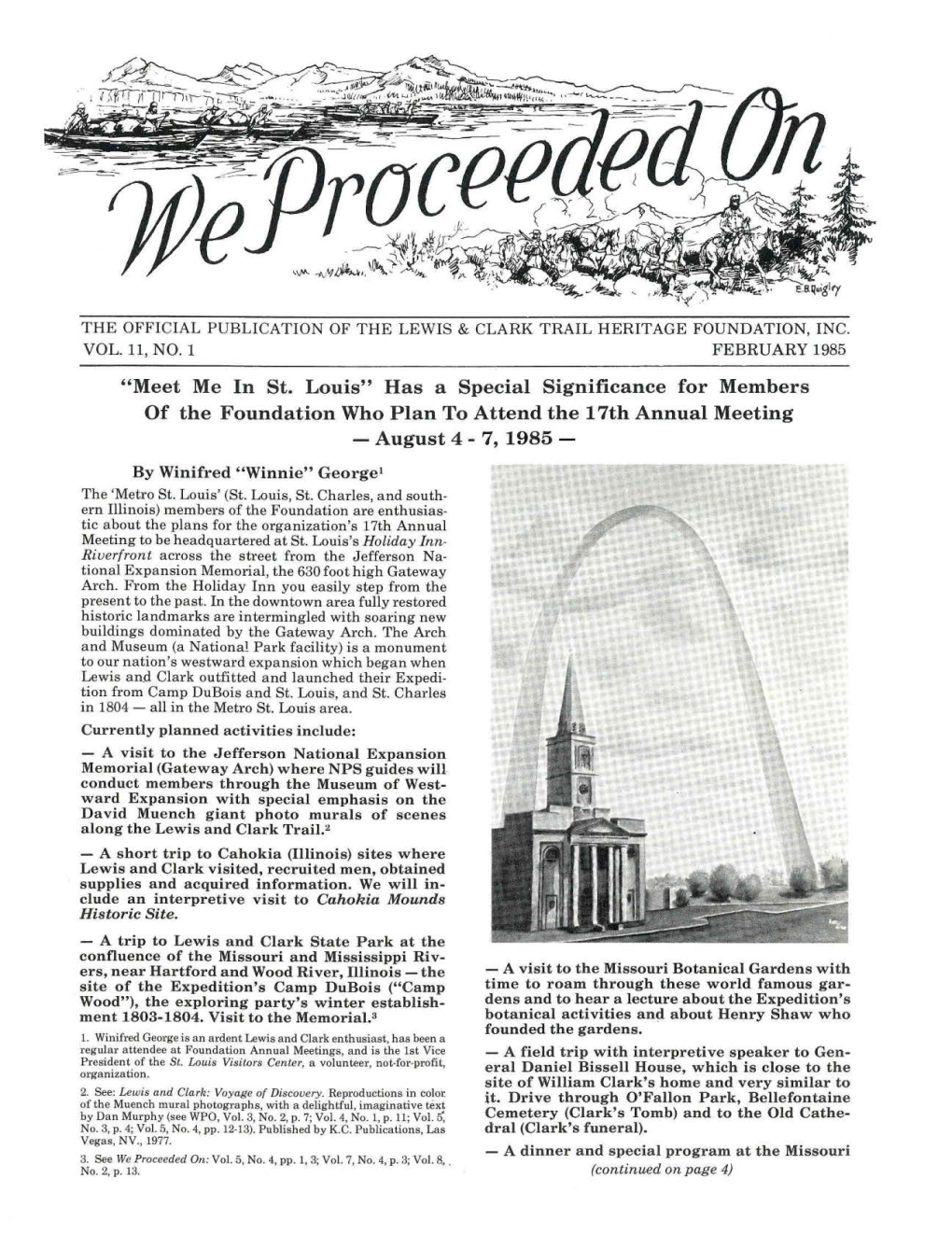 February 1985, Vol. 11 No. 1