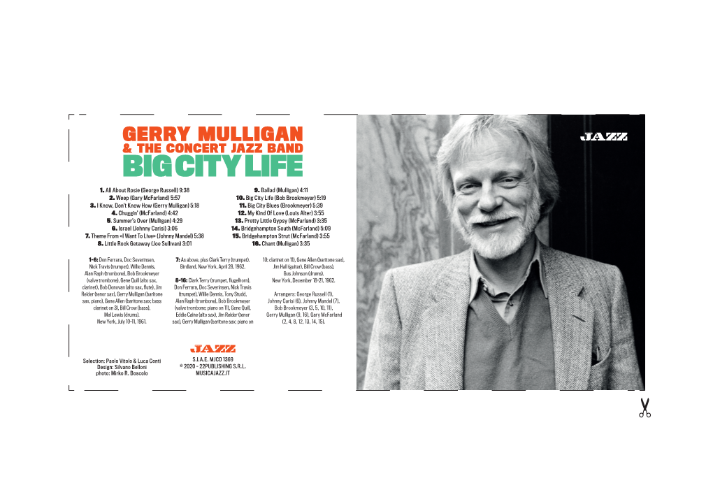 Gerry Mulligan & the Concert Jazz Band Big City Life 1