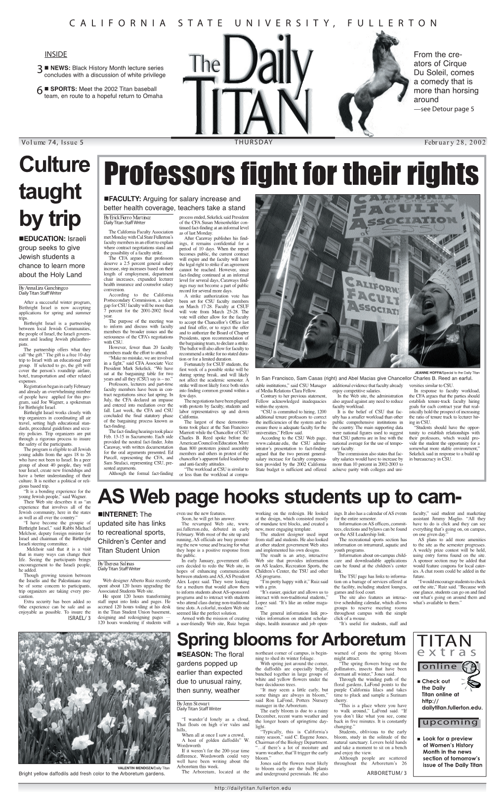 Professors Fight for Their Rights