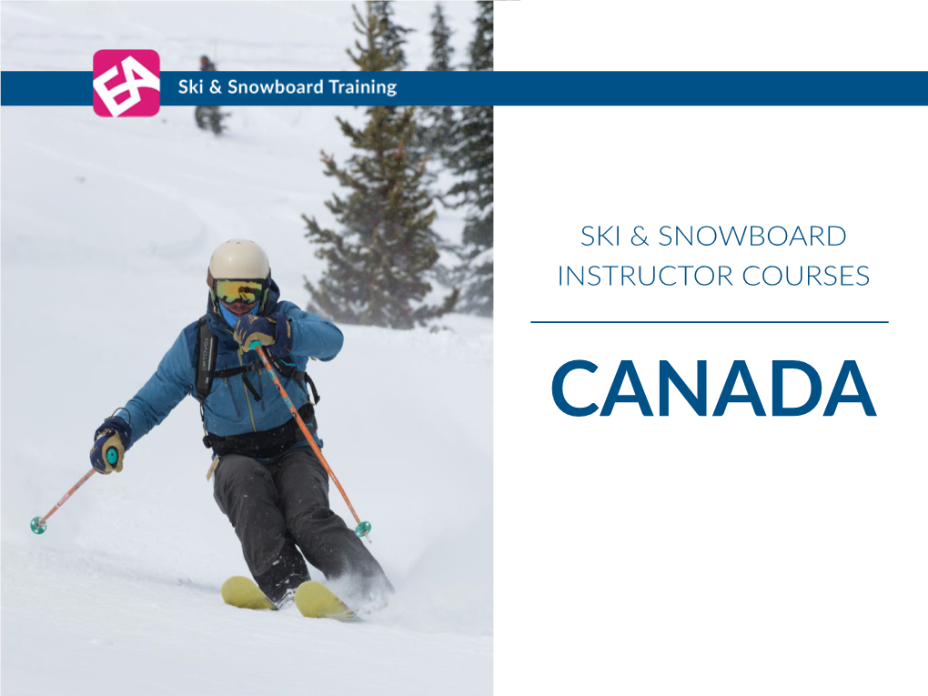 Ski & Snowboard Instructor Courses