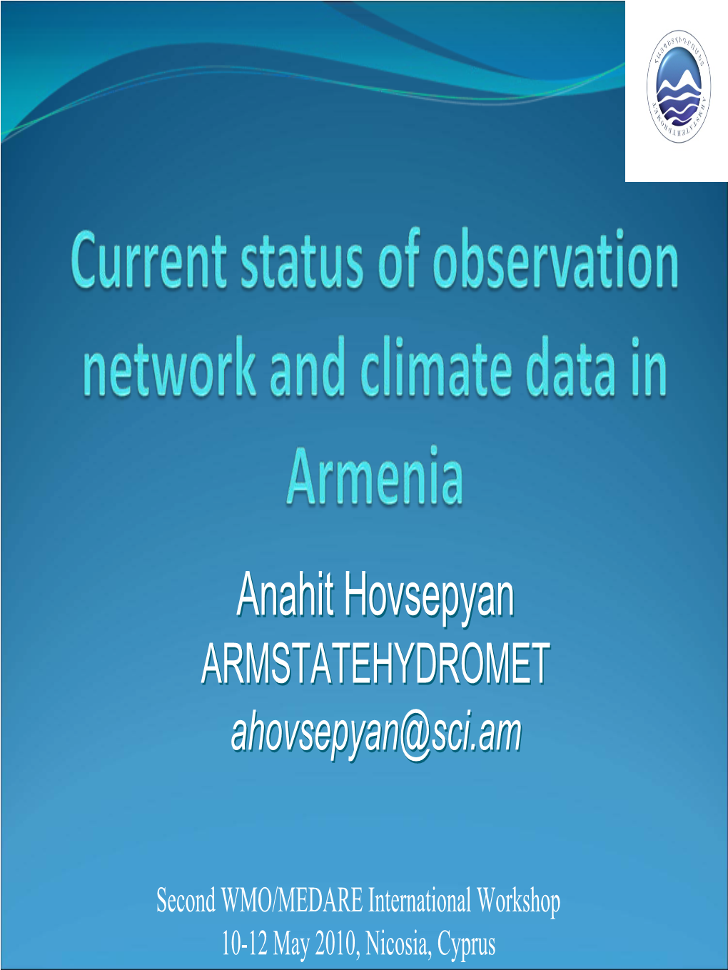 Current Status of Observation Network And