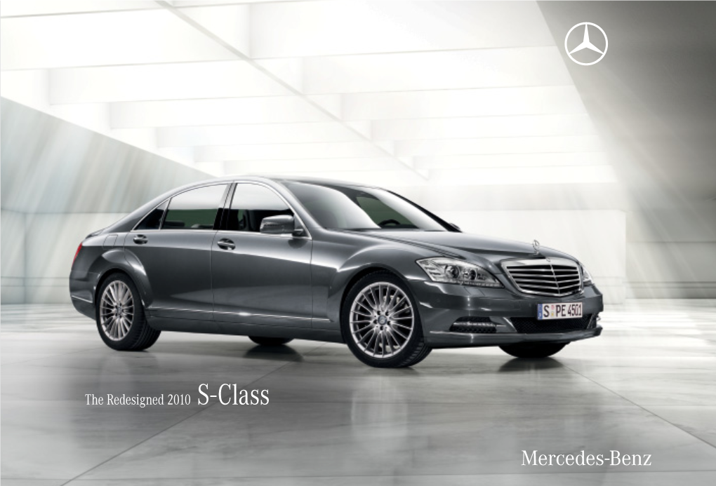 The Redesigned 2010 S-Class Power Rarely Feels So Smooth