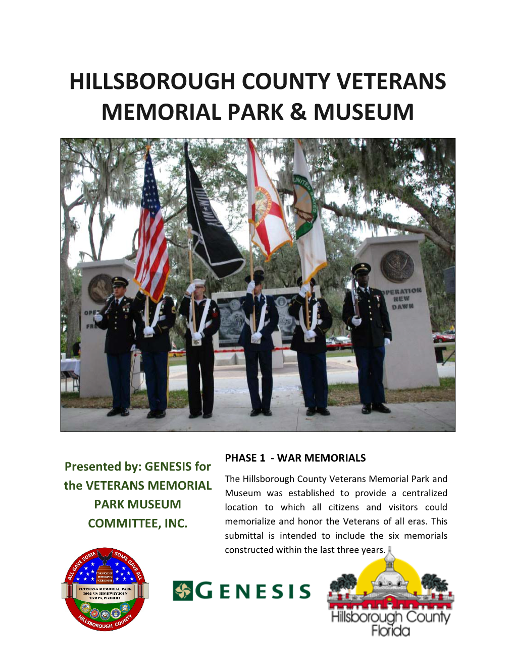 Hillsborough County Veterans Memorial Park & Museum