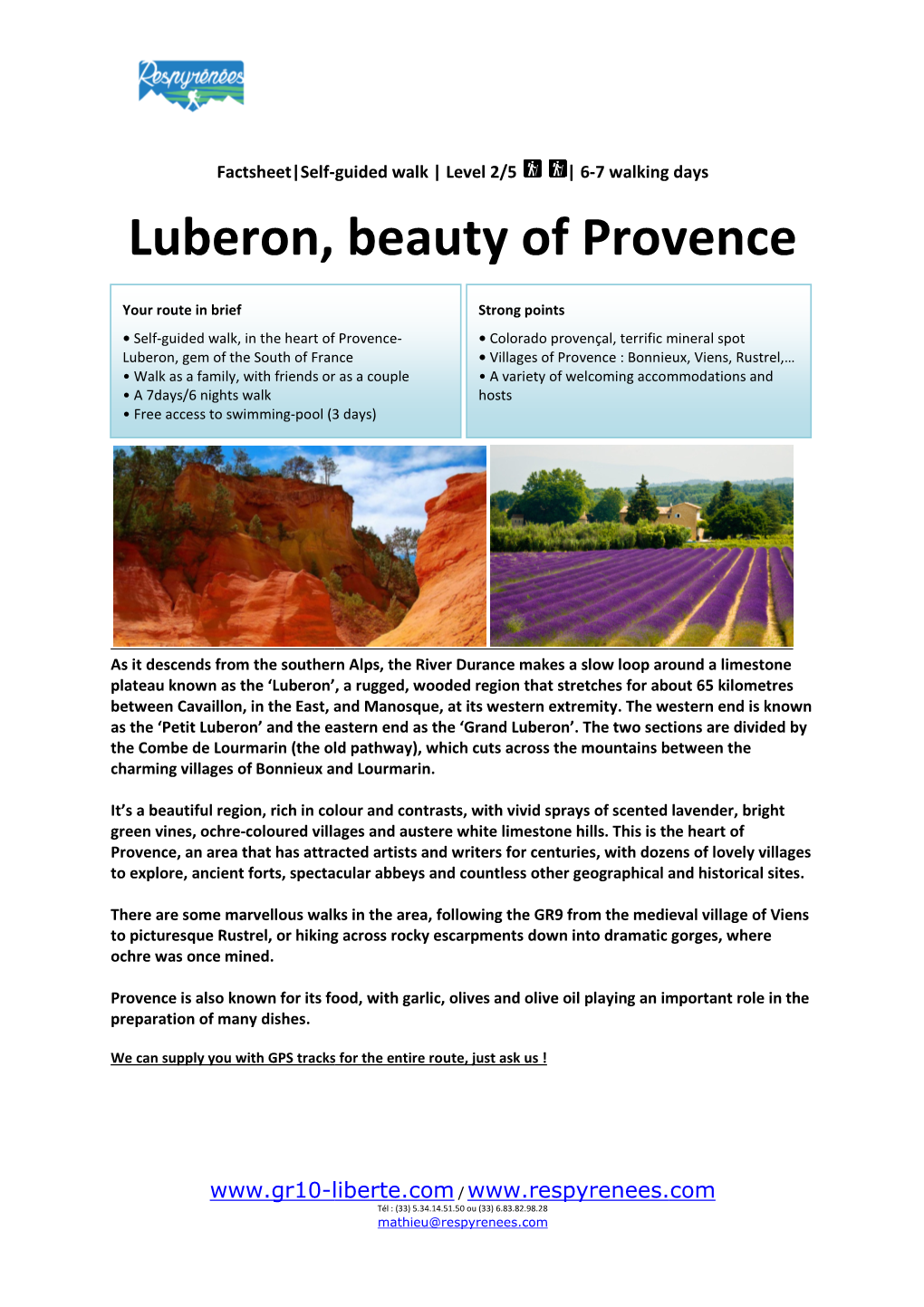 Luberon, Beauty of Provence