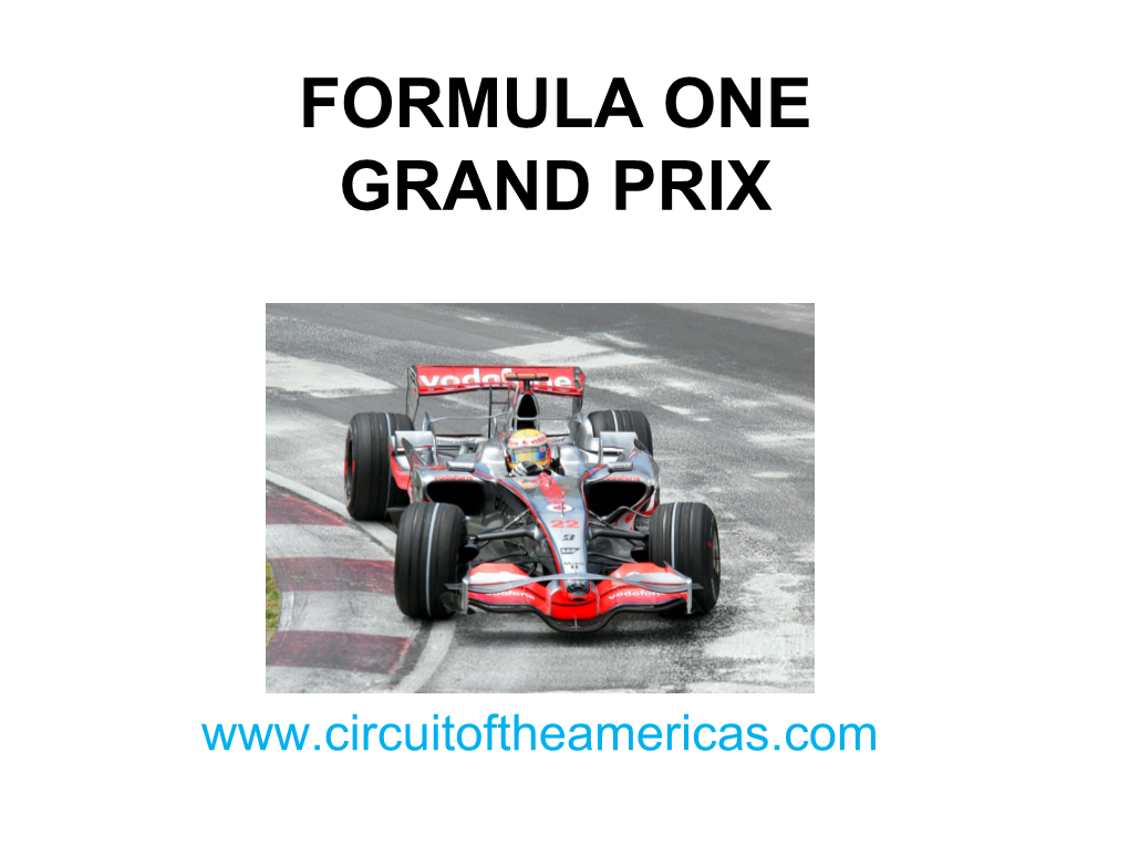 Formula One Grand Prix