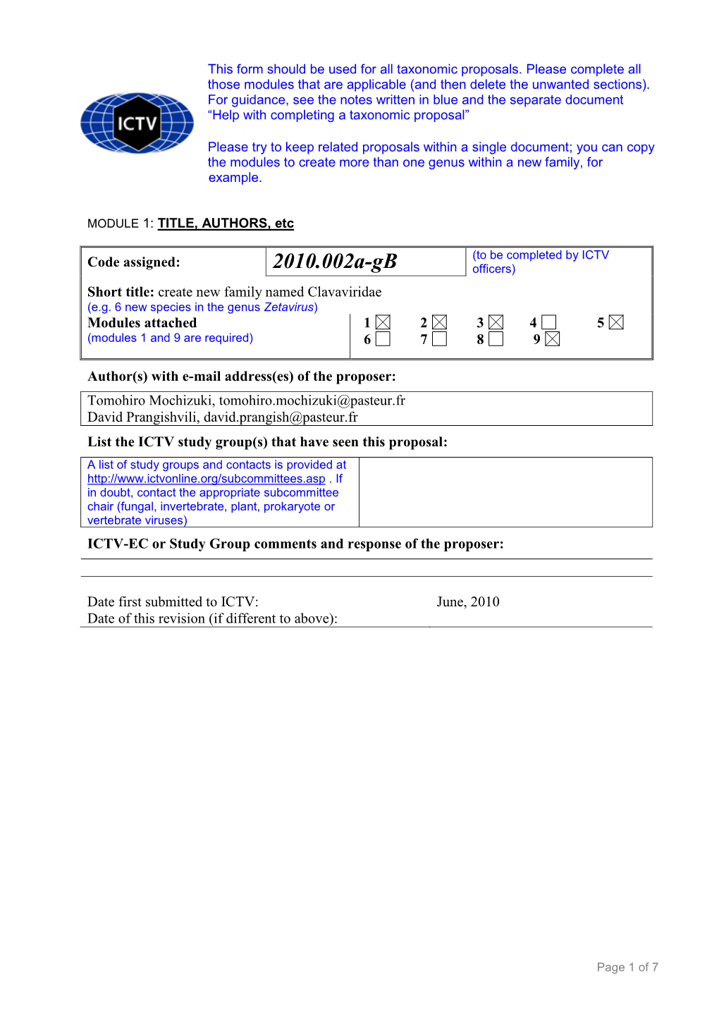 Complete Sections As Applicable