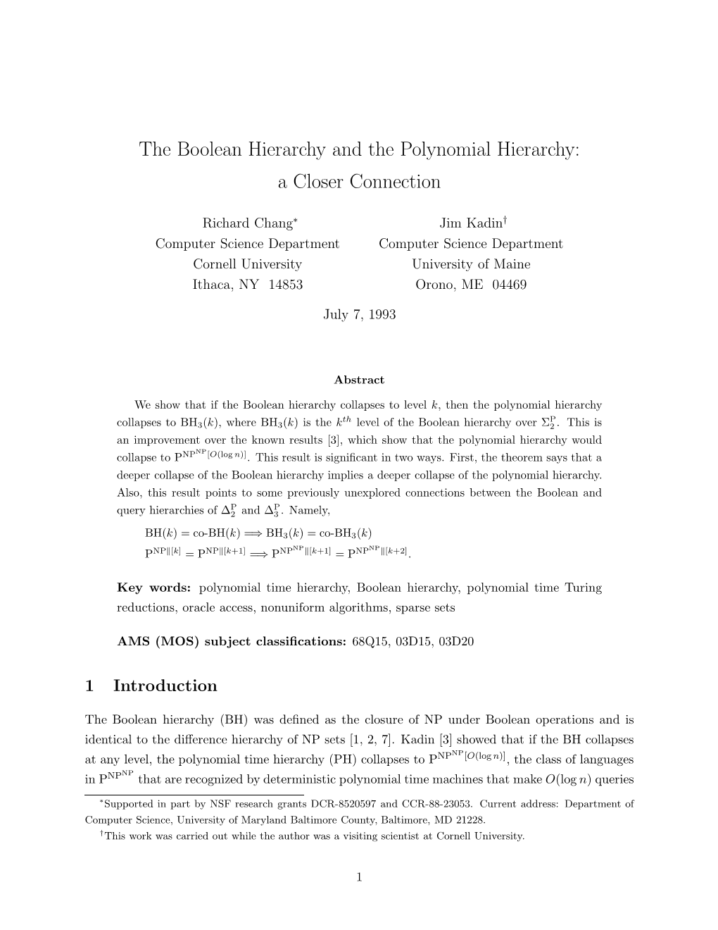 The Boolean Hierarchy and the Polynomial Hierarchy: a Closer Connection