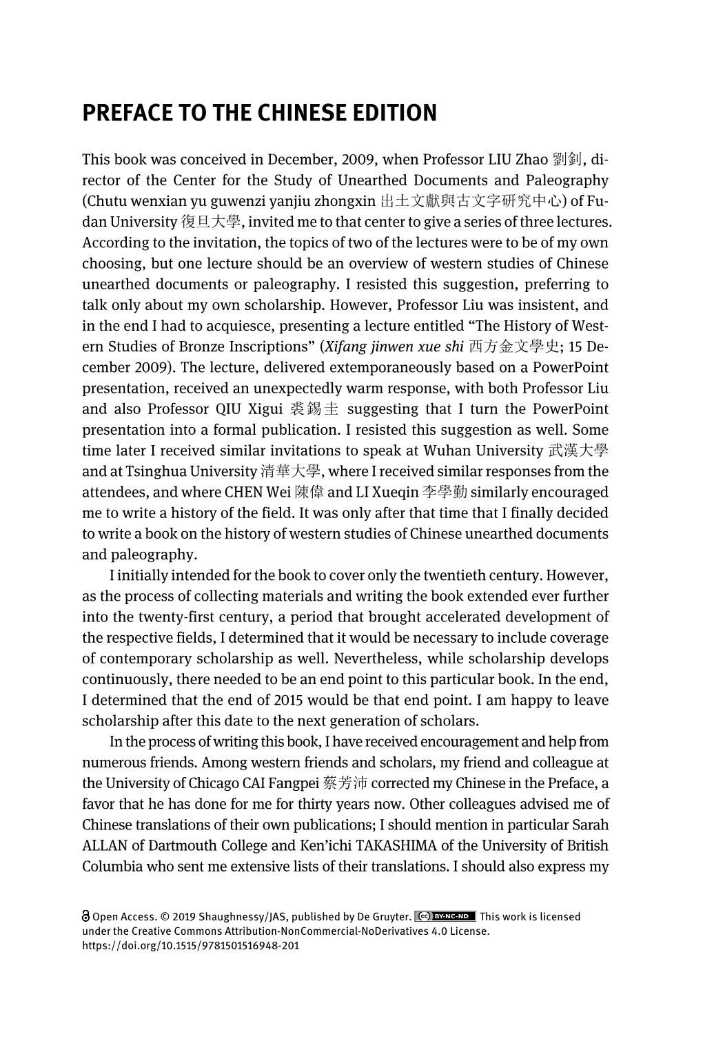 Preface to the Chinese Edition