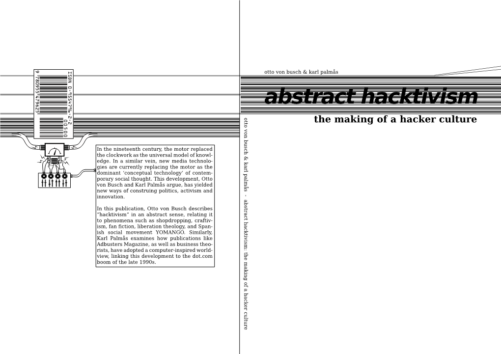 Abstract Hacktivism