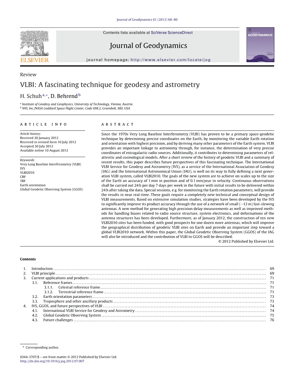 VLBI: a Fascinating Technique for Geodesy and Astrometry