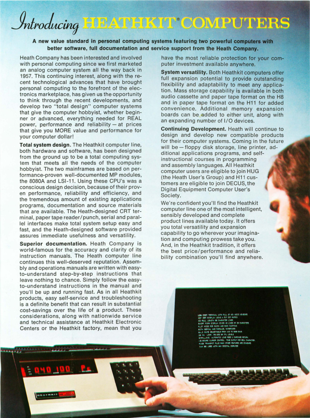 HEATHKIT Computers Ad, September 1977, BYTE Magazine