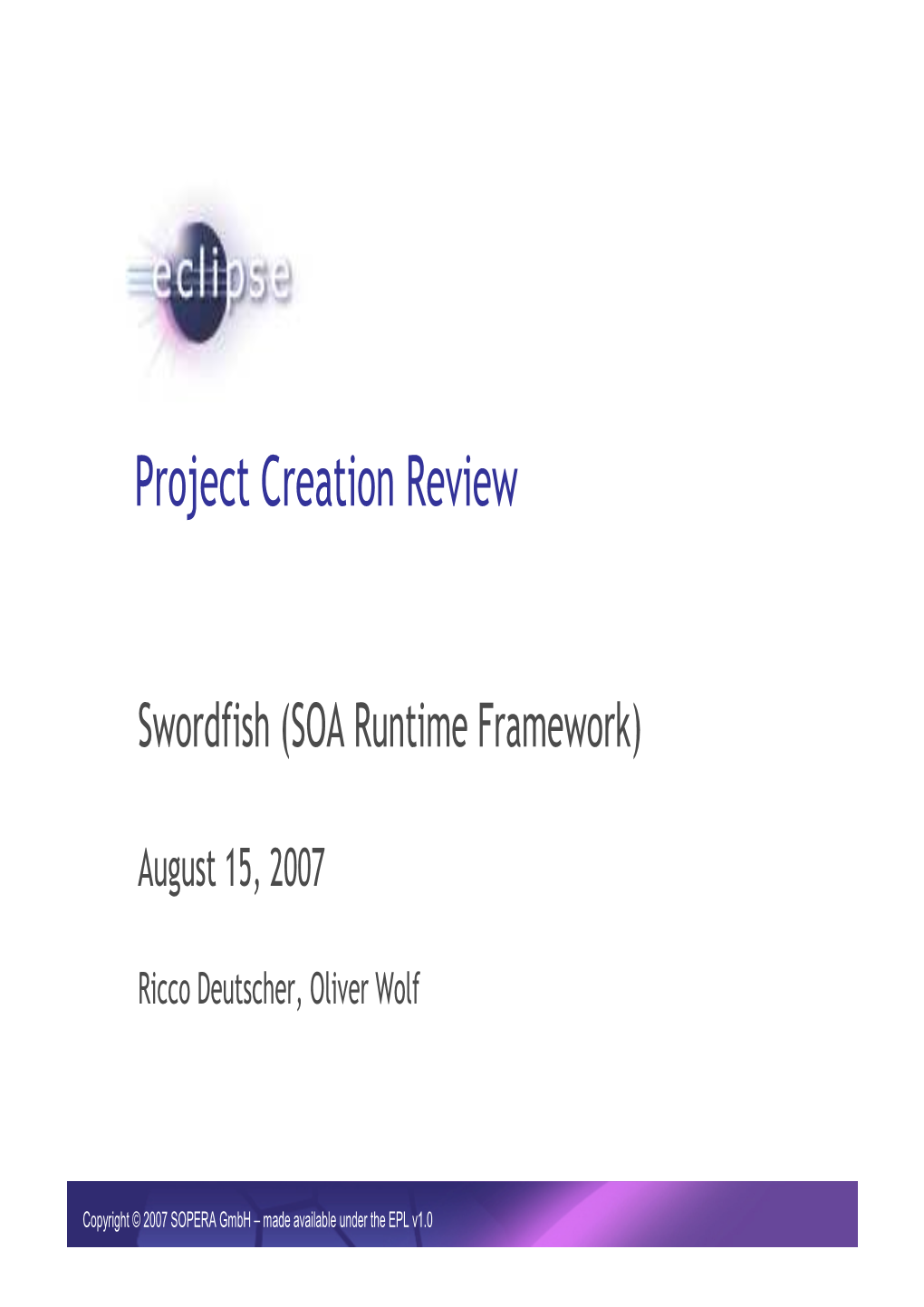 Swordfish Creation Review V3
