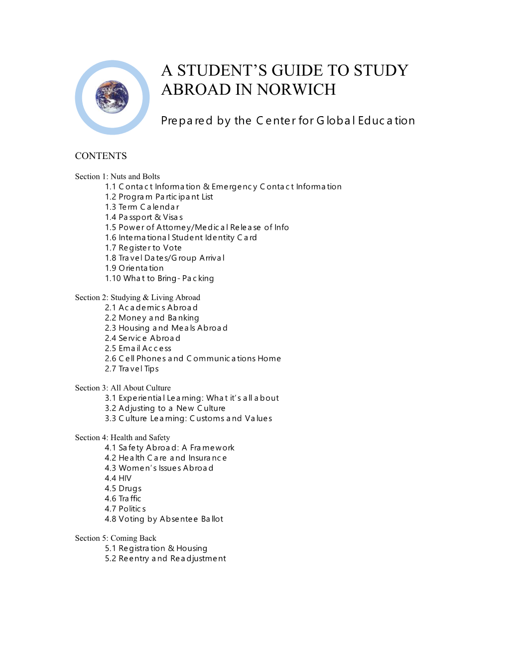 A Student's Guide to Study Abroad in Norwich