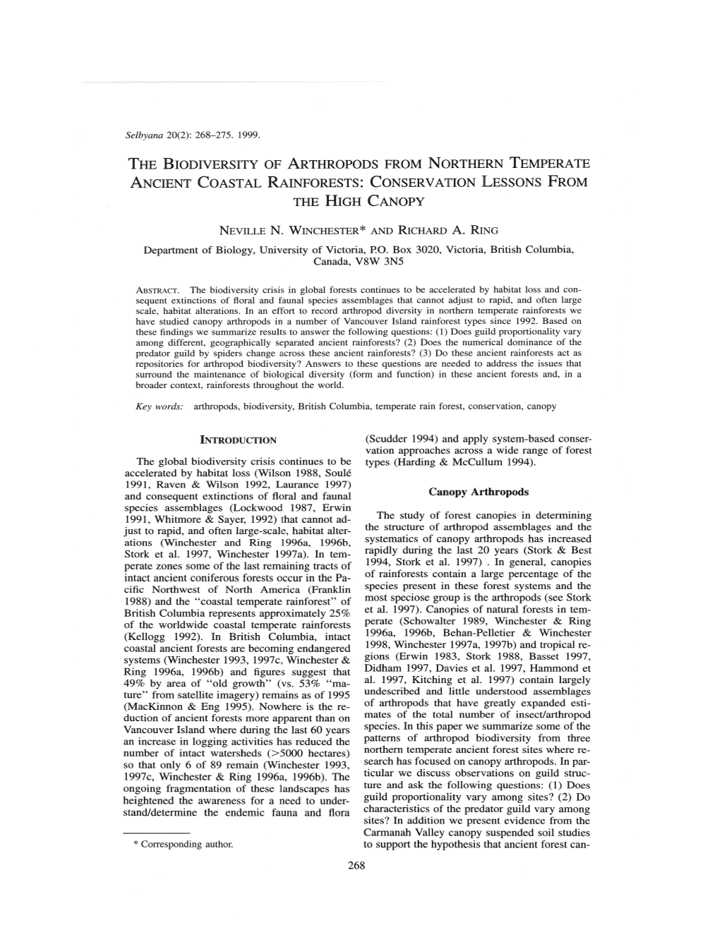 Network Scan Data