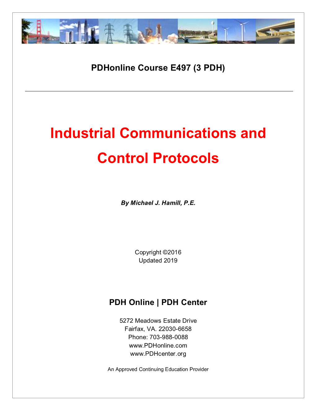 Industrial Communications and Control Protocols