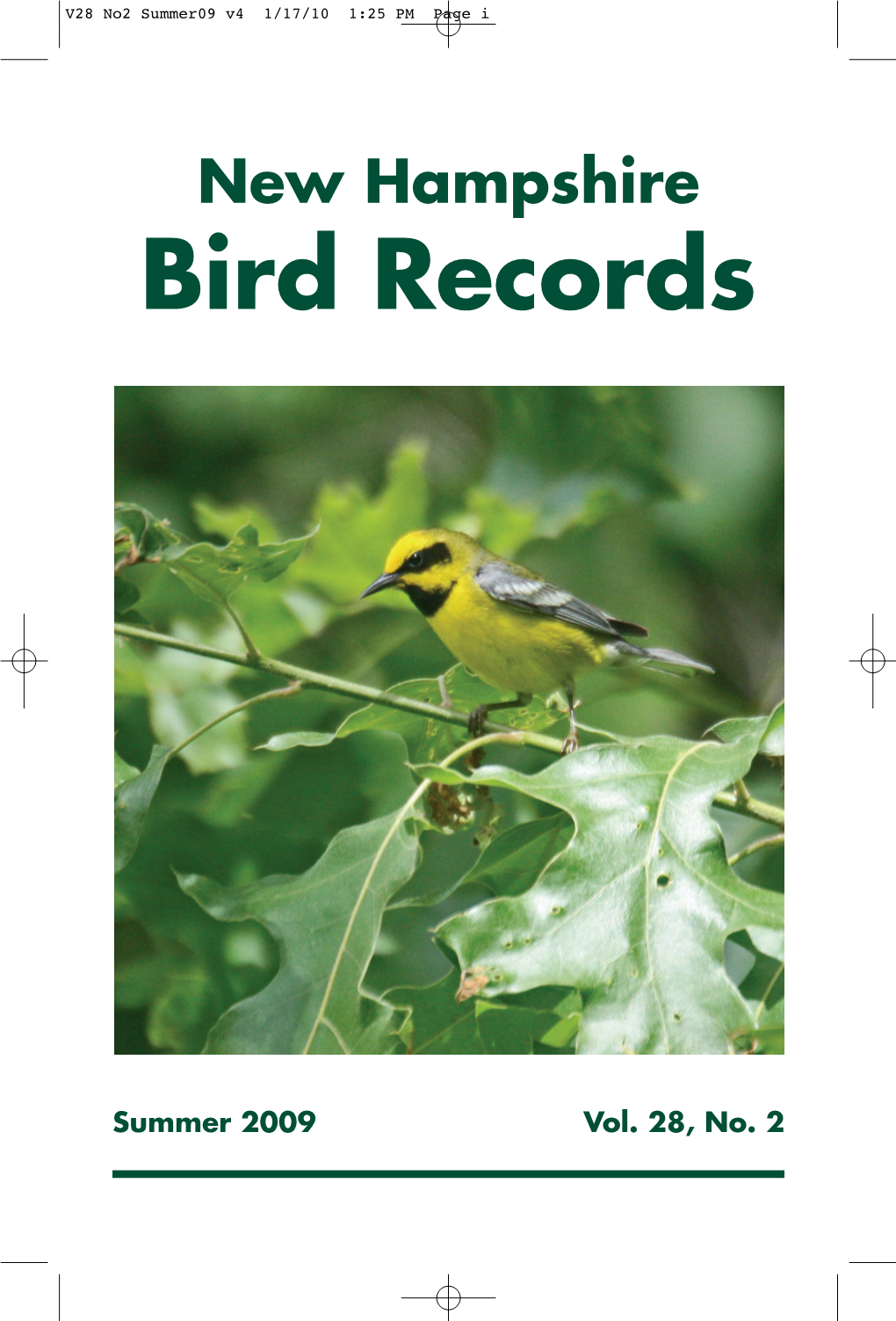 Winter 2007-08 Bird Records
