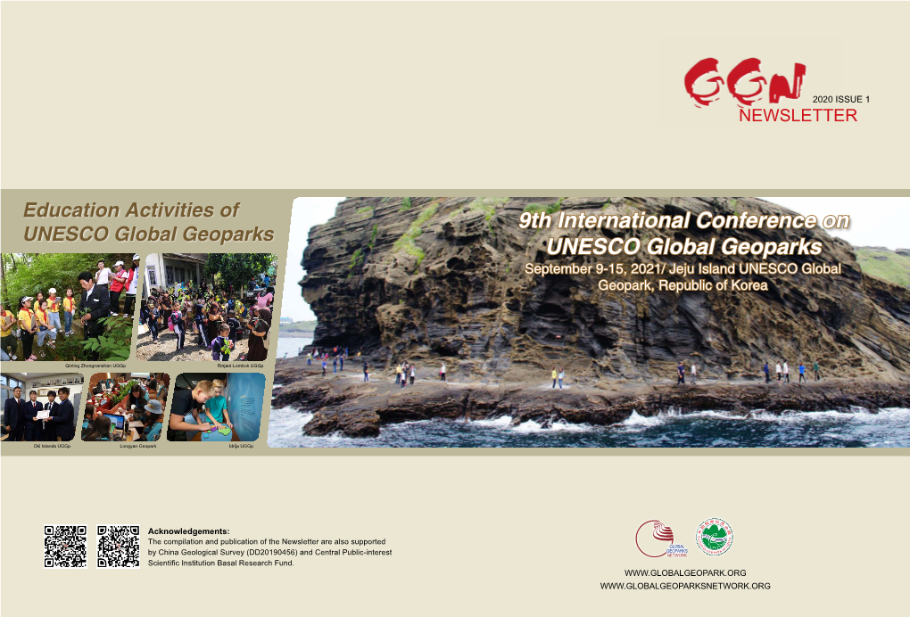 GGN NEWSLETTER 2020 ISSUE 1 Monthly Tourist Activities to Promote Local Enterprises and Disseminate the Heritage Published By: of Orígens Uggp