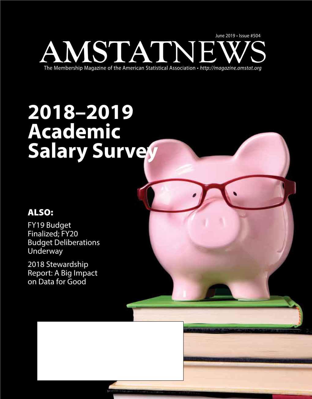 AMSTATNEWS the Membership Magazine of the American Statistical Association •