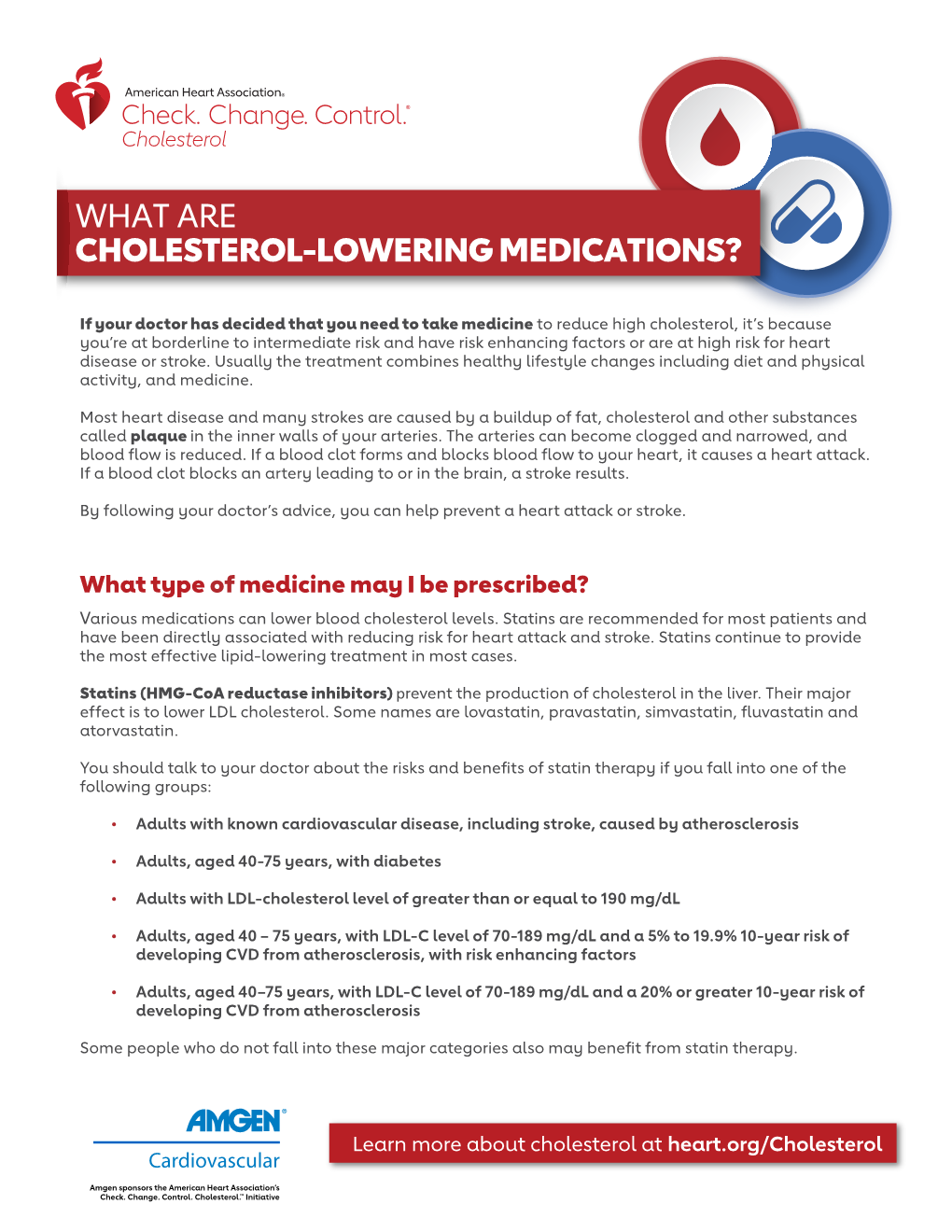 Cholesterol Lowering Medications