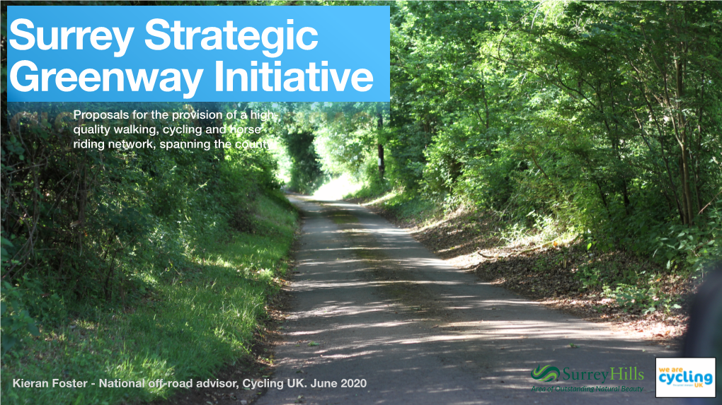 Surrey Strategic Greenways 2