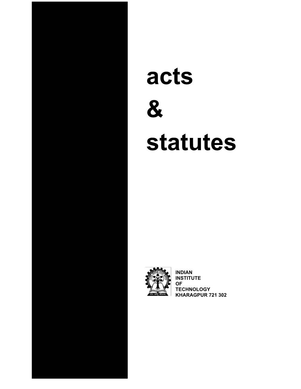 Acts and Statutes