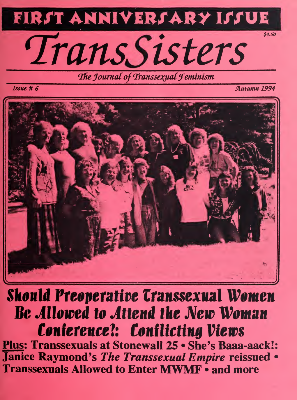 Transsisters : the Journal of Transsexual Feminism