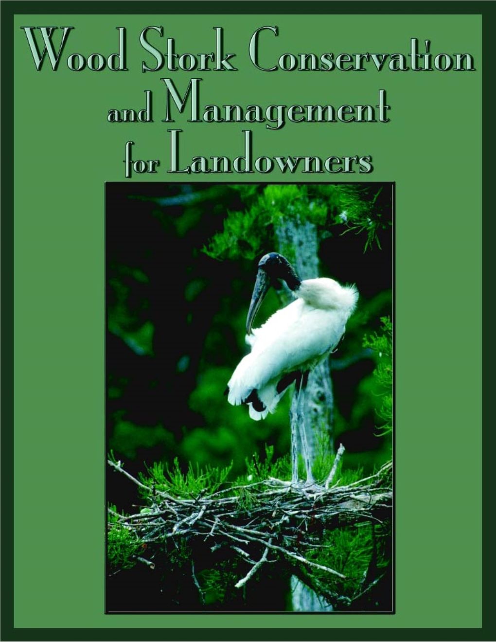 USFWS Wood Stork Conservation and Management for Landowners