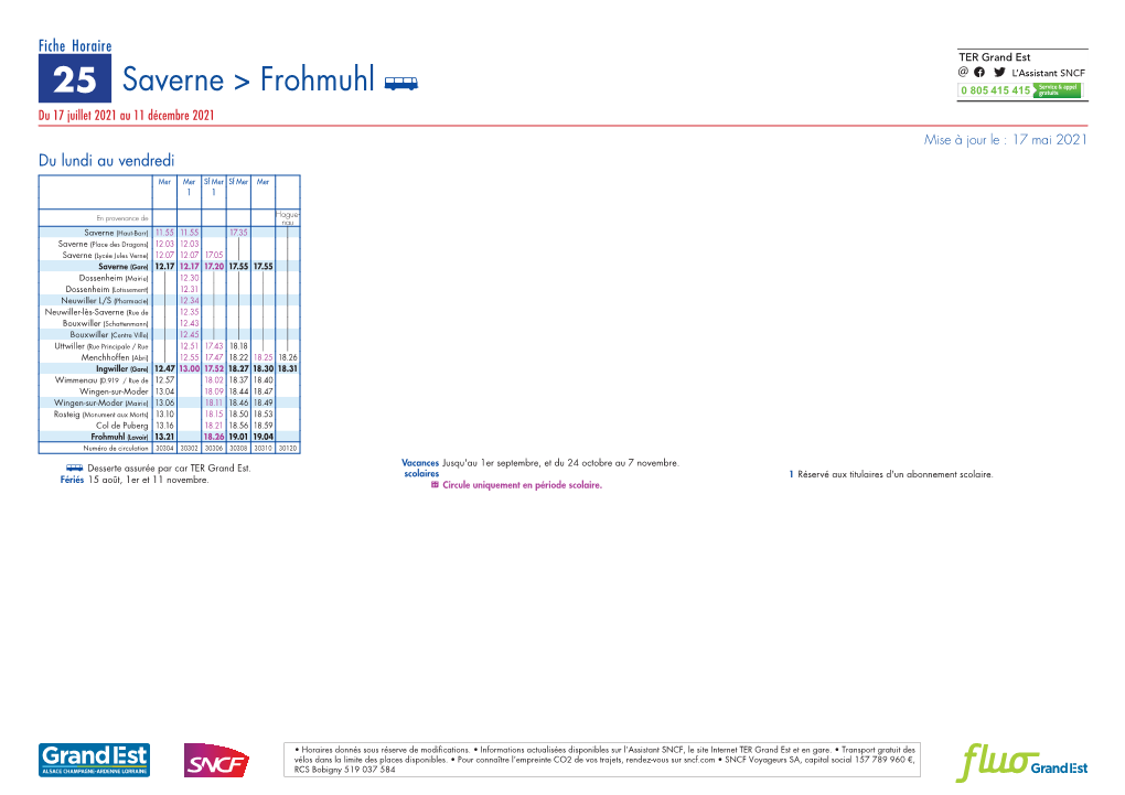 Saverne &gt; Frohmuhl C