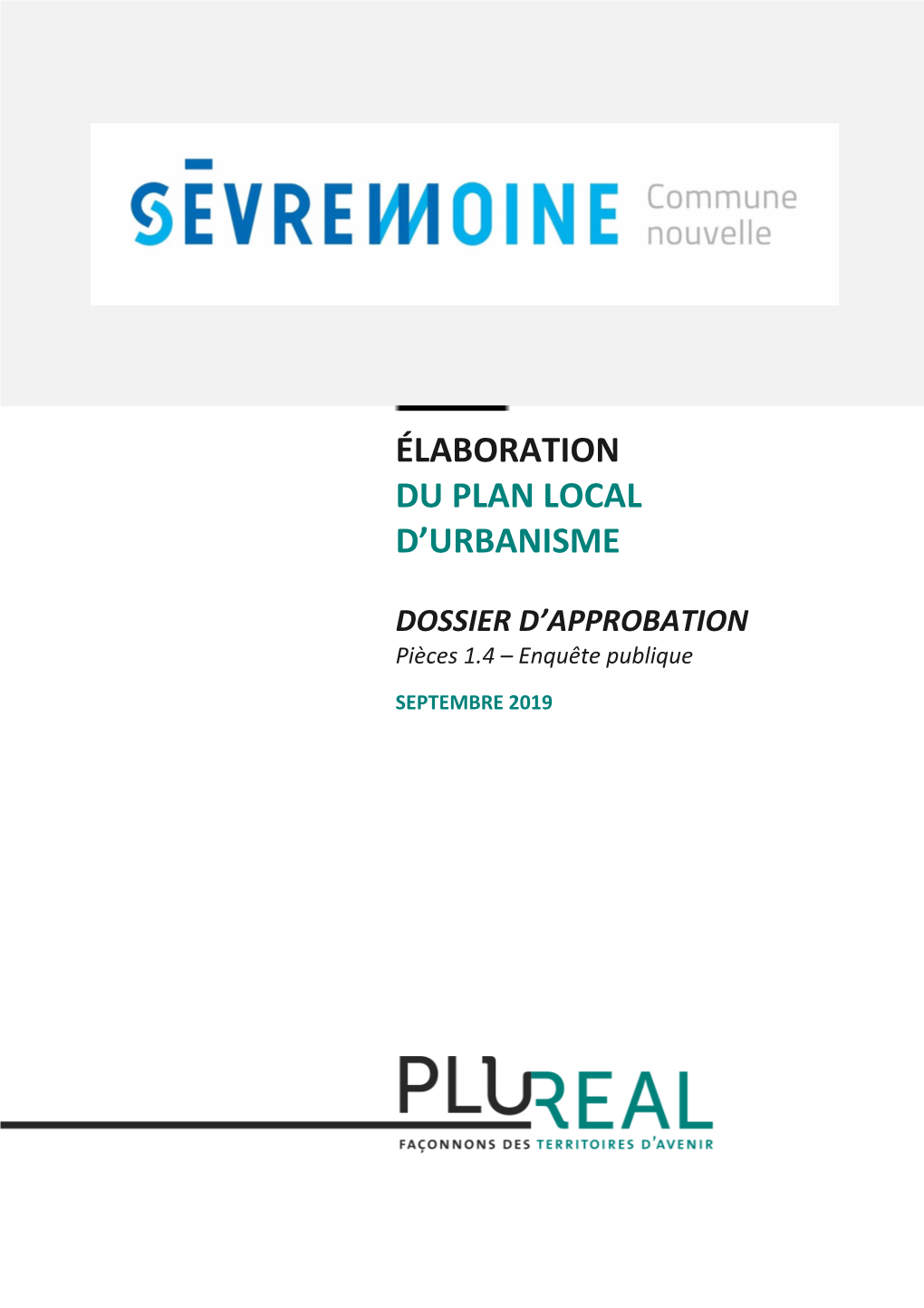 Élaboration Du Plan Local D'urbanisme