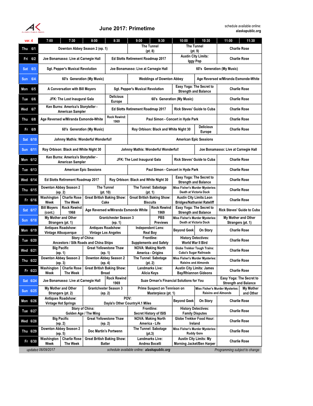 June 2017: Primetime Alaskapublic.Org