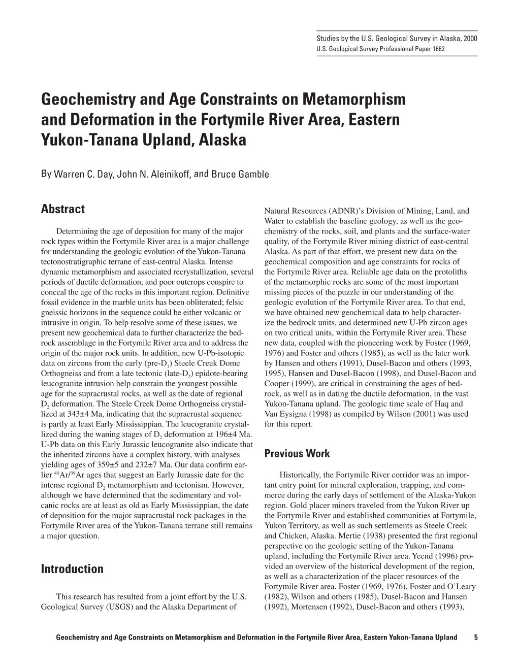 USGS Professional Paper 1662, Chapter 1