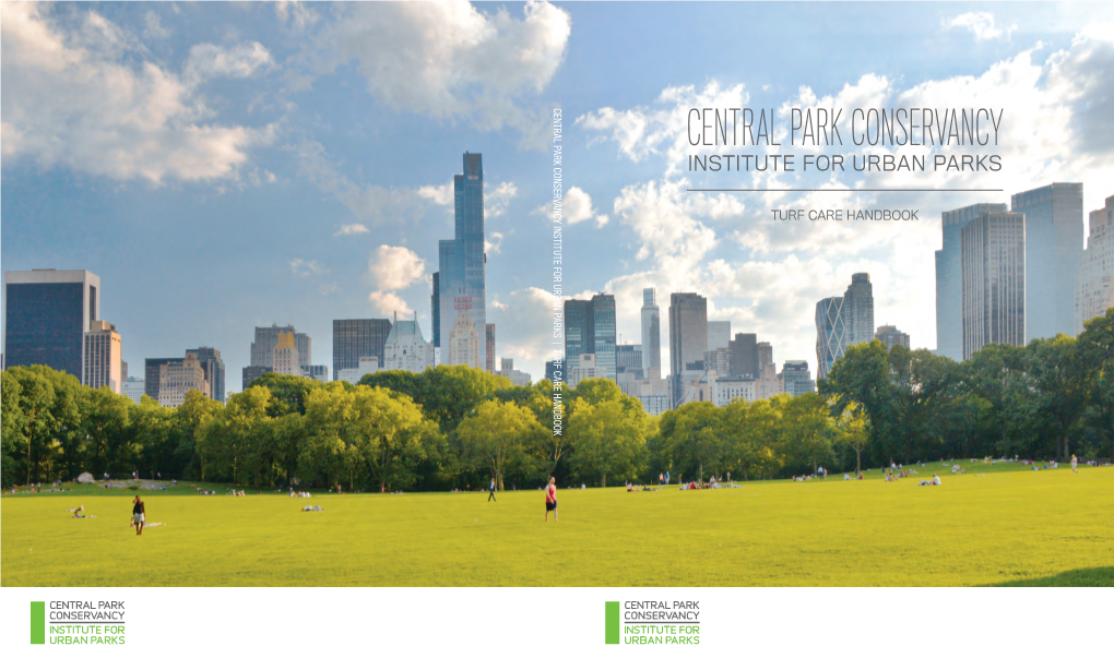 Central Park Conservancy Institute for Urban Parks